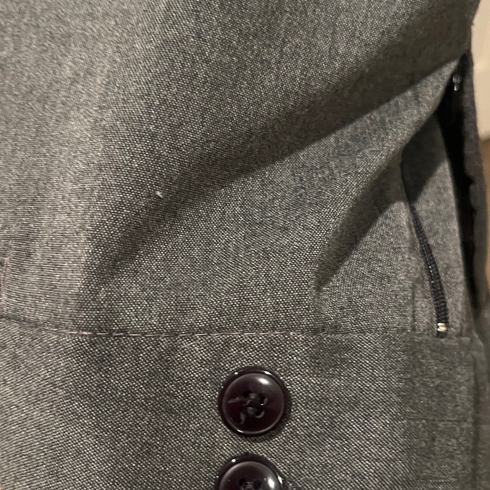 Harve Benard Gray Wide Leg Pants